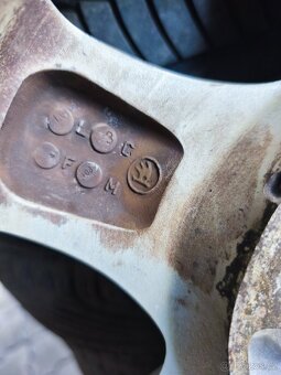 Alu kola originál Škoda r14 - 10