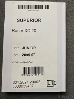 Dětské horské kolo Superior Racer XC 20 pro 5 - 8 let - 10