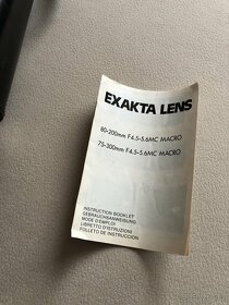 Objektiv Exakta Lens 80-200mm Macro - 10