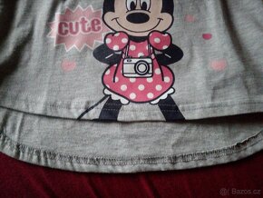 Prodam nove s vysackou triko vl.122 s dl.ruk.s Minnii,Disney - 10