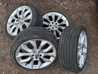 Originál ALU kola Škoda Karoq R19 + letní pneu - 10