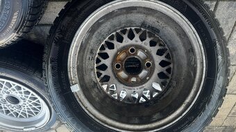 Sada ALU kol / disků BBS MAHLE R13 - 4x100, např Golf MK1 - 10