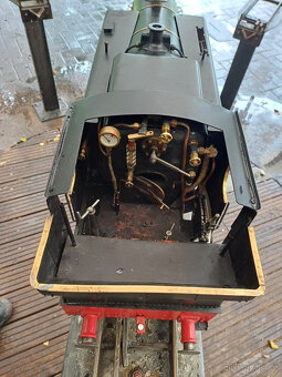 Testována lokomotiva Speedy 1505 Live Steam s rozchodem 5 pa - 10
