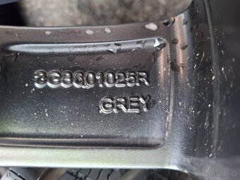 Alu kola 18" VW Almere 5x112 zimni pneu 245/45R18 - 10