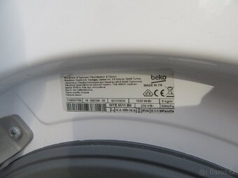 Nabízím pračku Beko přední plnění na 6 kg prádla. Jako nová. - 10
