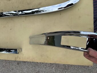 Škoda 100 110 narazniky novy chrom bez vyrezu - 10