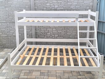 KOMPLETNÍ SESTAVA Z MASÍVU NELA BÍLÁ 160X200 CM - 10