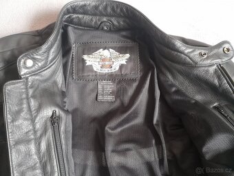 Harley Davidson® kožená bunda vel.L TOP STAV - 10