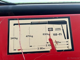 Opel Vivaro Valník + Hydraulická ruka - 10