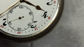 Starožitné pánské kapesní hodinky značené DOXA - 10