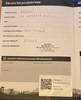 Horské kolo Raymon HardRay Nine 6.5 29 - 10