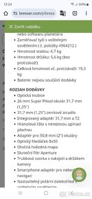 Dalekohled BRESSER Messier AR-152L
- 10