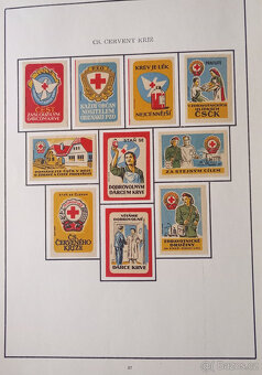 Album zápalkových nálepek 1945 - 1958 č.3 - 10
