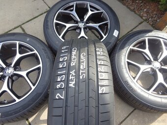 5x110 19"nova letna sada kol Alfa Rome Stelvio s TPMS - 10