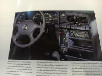Prodám originální prospekty Opel Omega A - 10