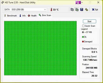 PĚKNÝ DELL E5530 /i5-3360/8GB/SSD256GB/NOVÁ BATERIE/W11 - 10