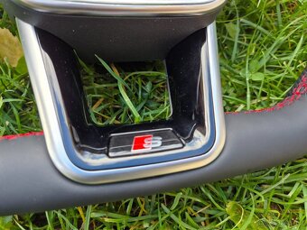 AUDI A6 A7 C8 Q8 S8 ETRON VOLANT kozeny zkoseny / vyhrievany - 10