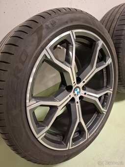 Originál letní sada 21" BMW G05, X5, X6 style 741M - 10