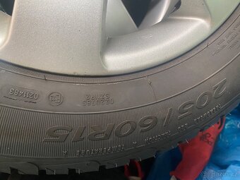 Alu kola 15” 5x112 Škoda a letní pneu 205/60/R15 - 10