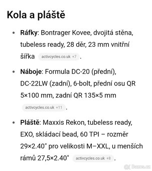 HORSKÉ KOLO ZN.TREK - 10