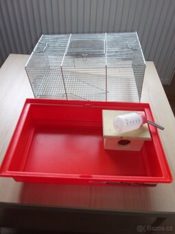 KLEC PRO CHOV MYŠÍ NEBO KŘEČKA - JAKO NOVÁ - 10