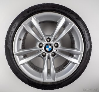 BMW 3 4 F30 F31 - Originání 18" alu kola - Zimní pneu - 10