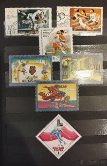 Sbírku známek známky 4x album č1 - 10