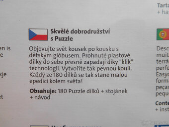 Puzzle Locika 24, Dumbo 2x20, Pepa 15, Globus 180 - 10