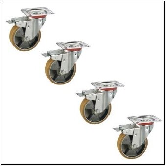 Pracovní věž / lešení Eurosolo-S7 (pojízdné) - NOVÉ - 10