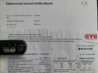 Mazda CX-5 2.0i Skyactiv 121kw-87000km-NaviKameraTažný - 10