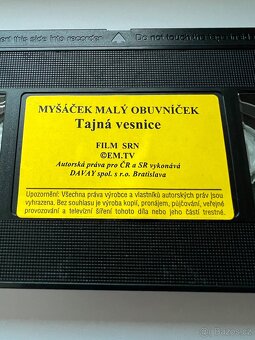 Myšáček malý obuvníček - tajná vesnice VHS SRN - 10