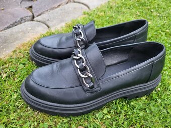 MOKASÍNY zn.CATWALK vel.41 ČERNÉ MODERNÍ - 10