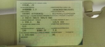 Dodge Avenger 2.0i 115Kw - 10