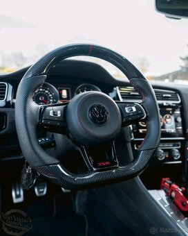 VOLANT VOLKSWAGEN R RLINE GTD GTI - KUZE / KARBON - 10