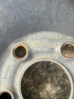 14" Originál FABIA - 5x100 - 185/60/14 vzorek 7mm - 10