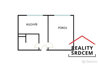 Pronájem družs. bytu 1+1/37m2 na ul. Flemingova, Karviná - H - 10