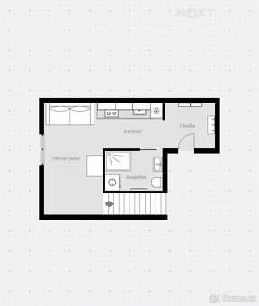 Prodej byt 2+kk, 40㎡ - 10