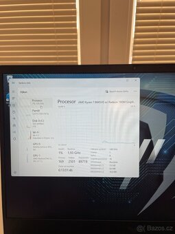Herní Notebook HP- Ryzen 7 -8845HS-W-RTX-4060-8GB-32 RAM- 1T - 10