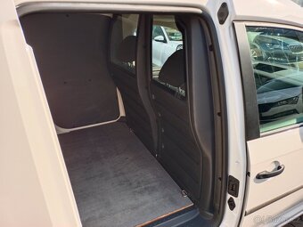 VW Caddy 2.0TDI 75kW Climatronic Zadní 2 křídlé dveře - 10