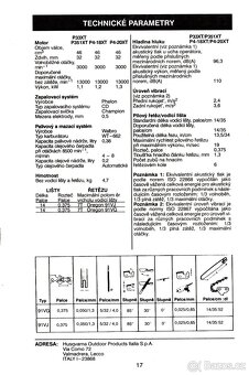 Prodám řetězovou pilu Partner P351 XT - 10