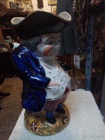 Starožitný keramický glazurovaný džbán - 10