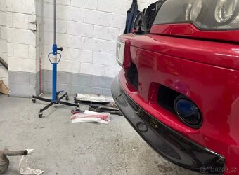 bmw E46 CSL Front lip spoiler LCI COUPE CABRIO MTech 2 bumpe - 10