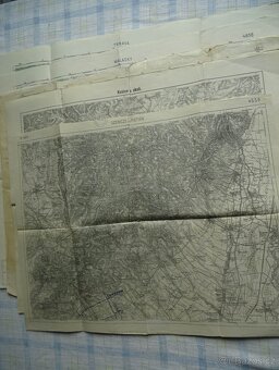 Staré vojenské mapy . - 10