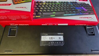 Klávesnice HyperX Alloy Origins Red Switch, US - 10