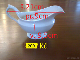 bílý porcelán. - 10