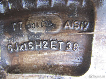 LETNÍ ALU ORIG. ŠKODA 15" - 5x100 - 195/65/R15 - 10