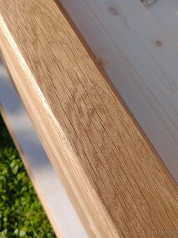 Dubová manželská postel - 10