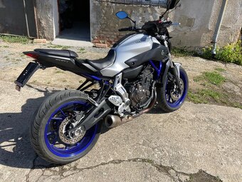 Yamaha MT 07,Servisní knížka - 10