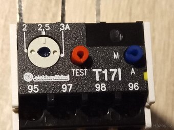 Tepelné nadproudové relé Elektropřístroj T17 I - 10