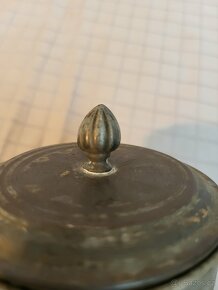 Staré plechové dózy, krabičky na čaj 2 ks EXCELSIOR - NIKL - 10